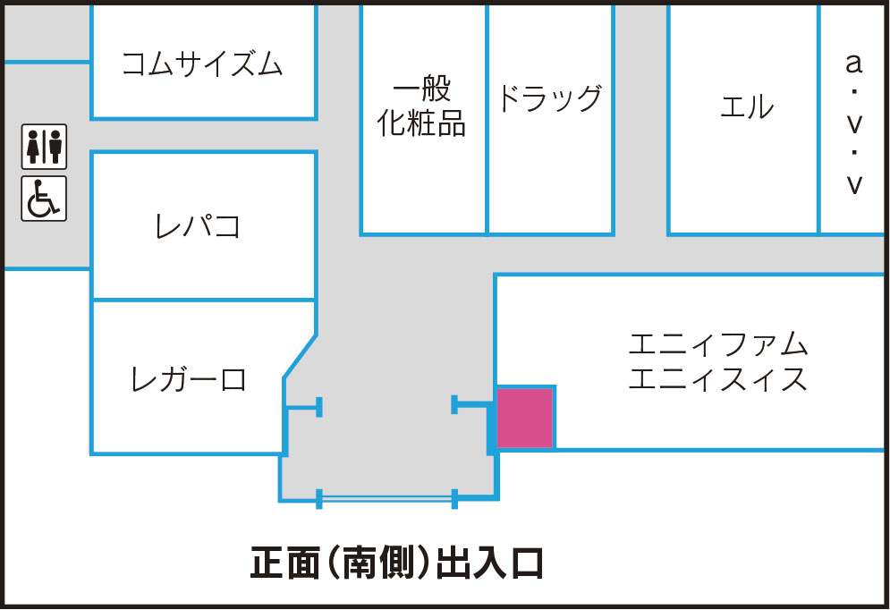 イオン福島店マップ