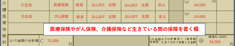 介護医療保険料